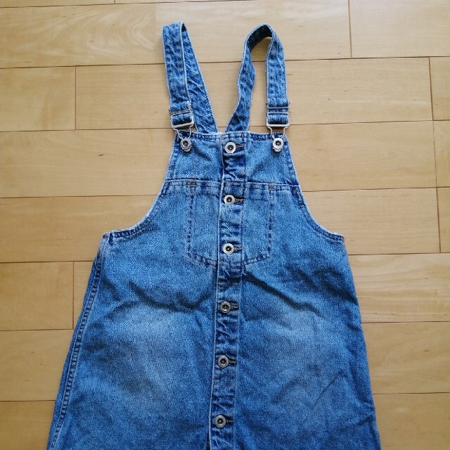 ZARA KIDS(ザラキッズ)のZARA　ザラガール　ジャンパースカート　140 キッズ/ベビー/マタニティのキッズ服女の子用(90cm~)(ワンピース)の商品写真