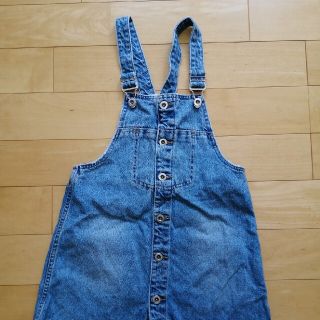 ザラキッズ(ZARA KIDS)のZARA　ザラガール　ジャンパースカート　140(ワンピース)