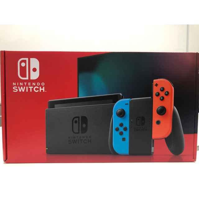 Nintendo Switch(ニンテンドースイッチ)のウェ様　新品未開封　任天堂スイッチ本体　延長保証・保護シール付き  エンタメ/ホビーのゲームソフト/ゲーム機本体(家庭用ゲーム機本体)の商品写真