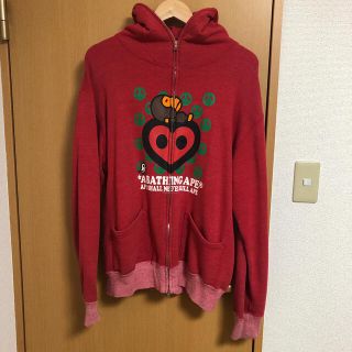 アベイシングエイプ(A BATHING APE)の【ばーろん様専用】エイプ　パーカー(パーカー)