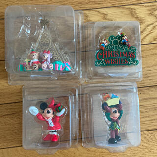 ディズニー(Disney)のディズニークリスマスウィッシュ　フィギュアセット　非売品(キャラクターグッズ)