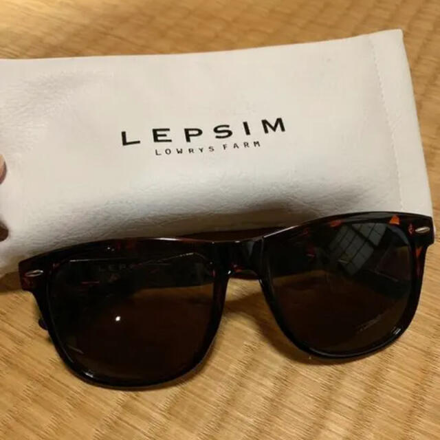 LEPSIM(レプシィム)のLIPSIMサングラス レディースのファッション小物(サングラス/メガネ)の商品写真