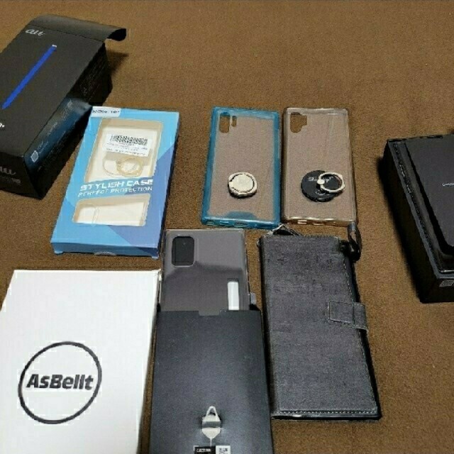 au GALAXYノート10plus オーラグロー