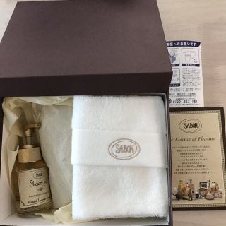 サボン(SABON)のSABON サボン シャワーオイル＆タオルセット(バスグッズ)