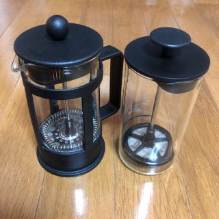 ボダム(bodum)のフレンチプレスコーヒーメーカー & ミルクフォーマー(コーヒーメーカー)