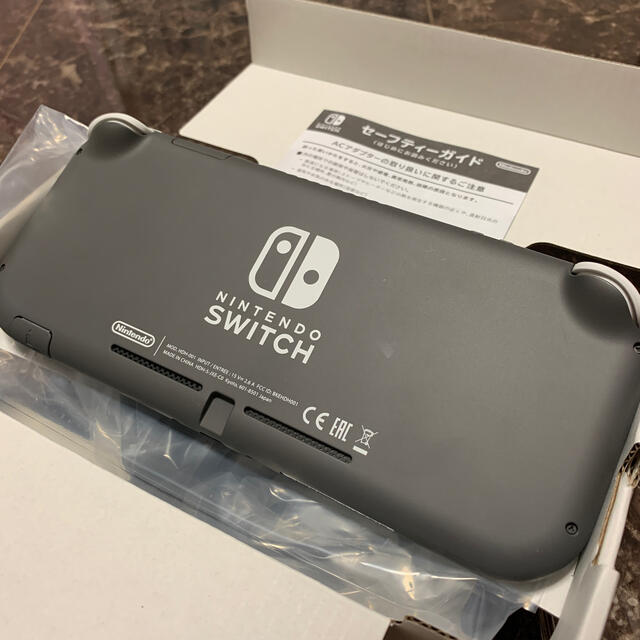 Nintendo Switch Lite グレー 本体 超美品 スイッチライト① - www