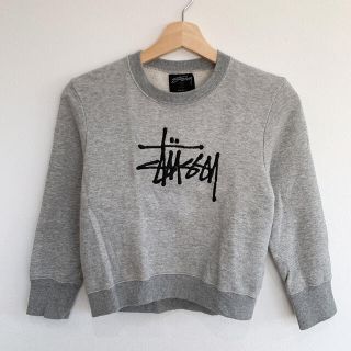 stussy women ショート丈　トレーナー