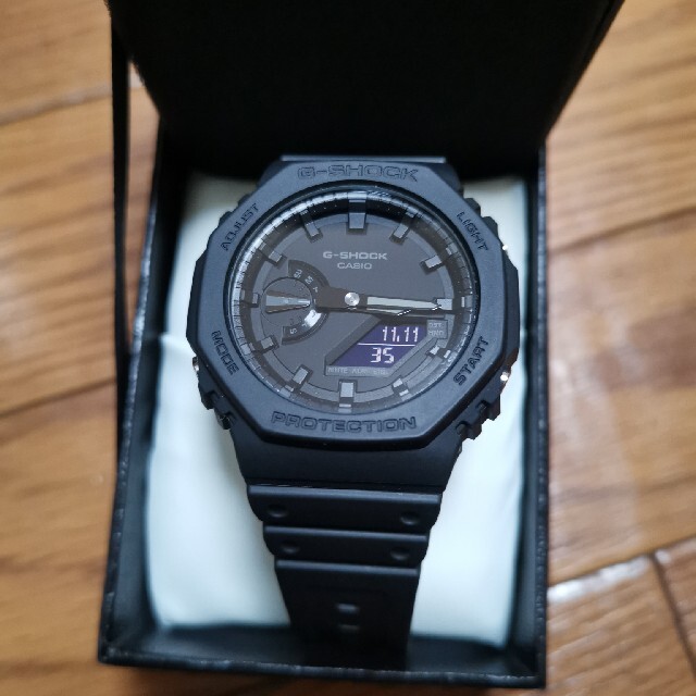 G-SHOCK - G-SHOCK ジーショック GA-2100-1A1JF オールブラックの+