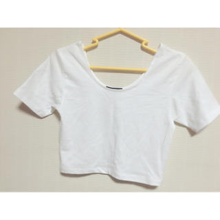 エモダ(EMODA)のENODA JUSTクロップドT/S(Tシャツ(半袖/袖なし))