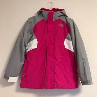 ザノースフェイス(THE NORTH FACE)の【値下げ中】THE NORTH FACE ナイロンパーカー　フリース付き　キッズ(ナイロンジャケット)