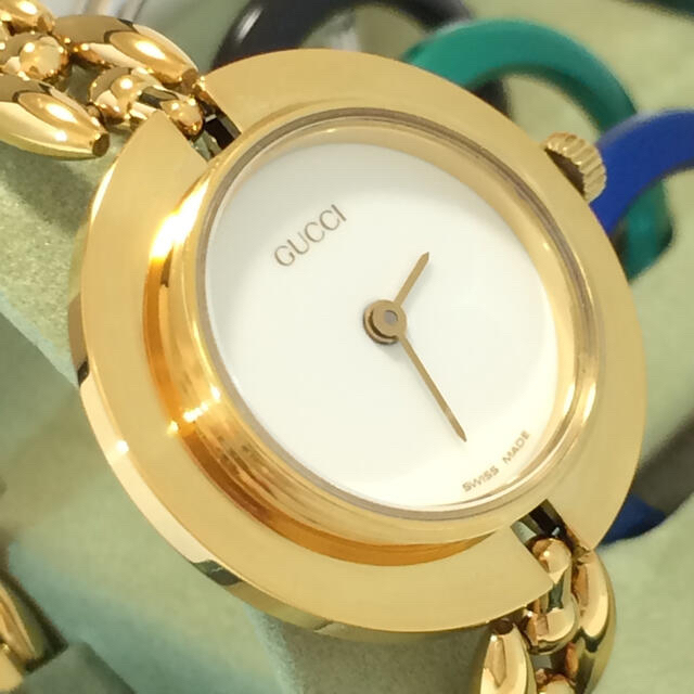 Gucci(グッチ)の3.新品同様 グッチ GUCCI 時計 チェンジベゼル レディースのファッション小物(腕時計)の商品写真