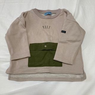 フタフタ(futafuta)のろぼ様　専用　バースデイ　裏起毛　トレーナー　90(Tシャツ/カットソー)