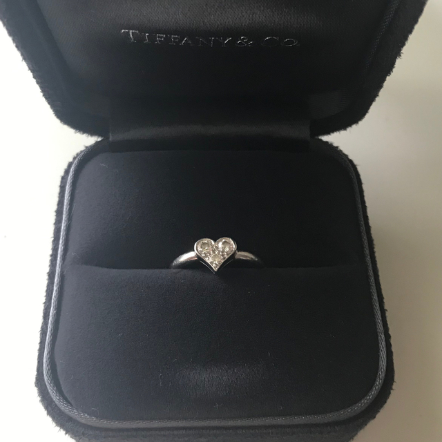 Tiffany & Co.(ティファニー)のティファニー TIFFANY&Co.  ハート リング ダイヤモンド  レディースのアクセサリー(リング(指輪))の商品写真