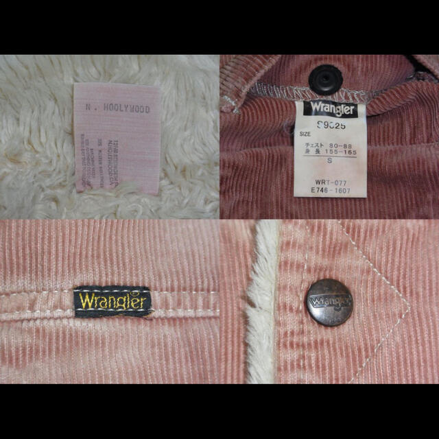 松野屋 キャンバスフラットショルダー 稀少 wrangler ピンク デニム