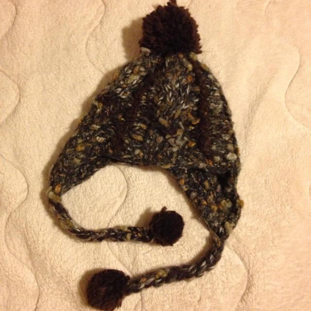 LOWRYS FARM(ローリーズファーム)のざっくり編み♡ニット帽 レディースの帽子(ニット帽/ビーニー)の商品写真