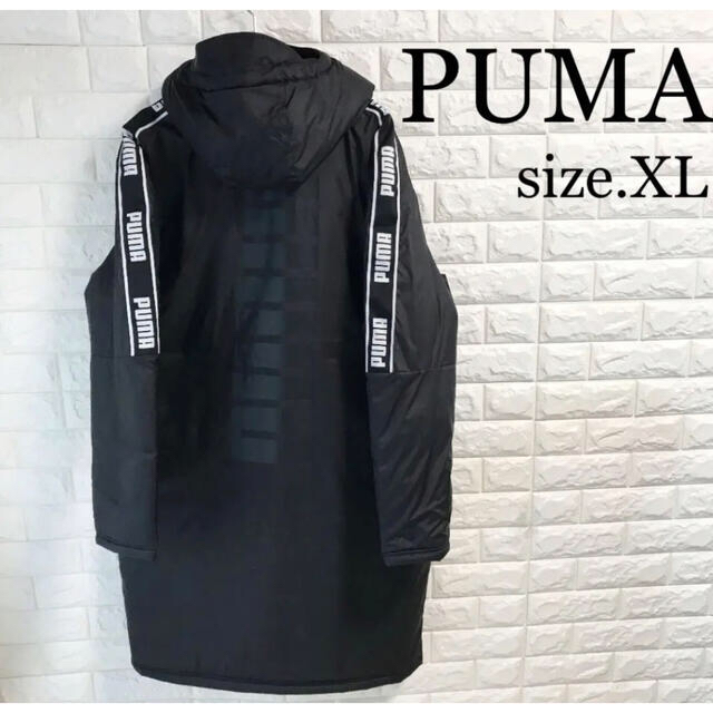 PUMA(プーマ)の里果ちゃん様専用　PUMA プーマ   ベンチコート  　XL 新品 メンズのジャケット/アウター(ダウンジャケット)の商品写真