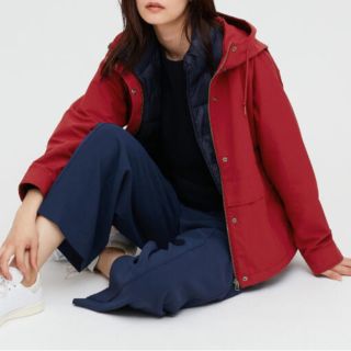 ユニクロ(UNIQLO)のユニクロ　オーバーサイズパーカ(ブルゾン)