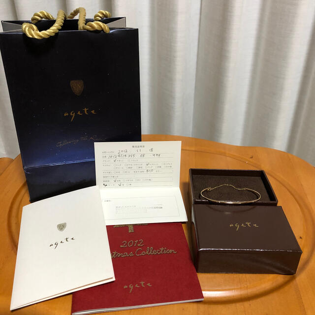 agete アガット ダイヤモンド K10 ブレスレット（agete｜《WEB