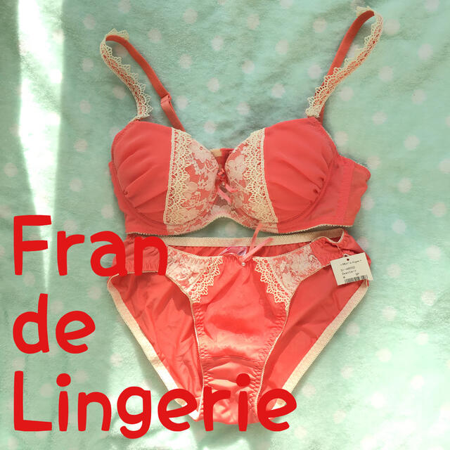 【C65】Fran de Lingerie  ブラ＆ショーツ【M】 レディースの下着/アンダーウェア(ブラ&ショーツセット)の商品写真