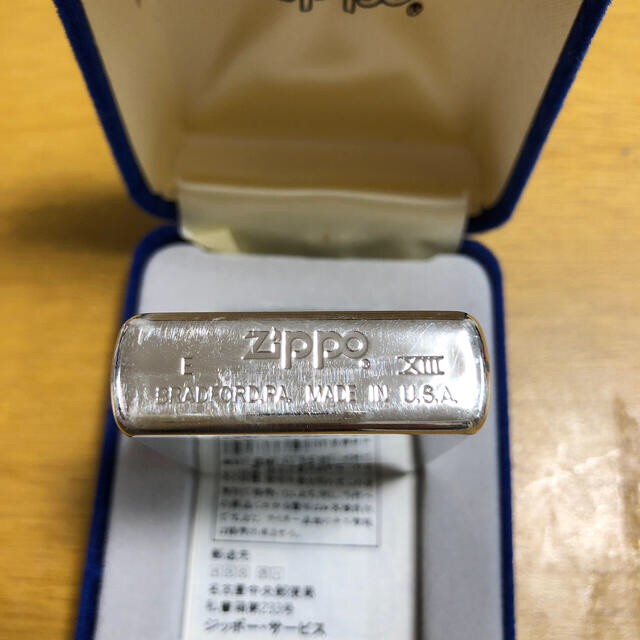 ZIPPO(ジッポー)のZIPPO SILVER 15 ミクロン メンズのファッション小物(タバコグッズ)の商品写真