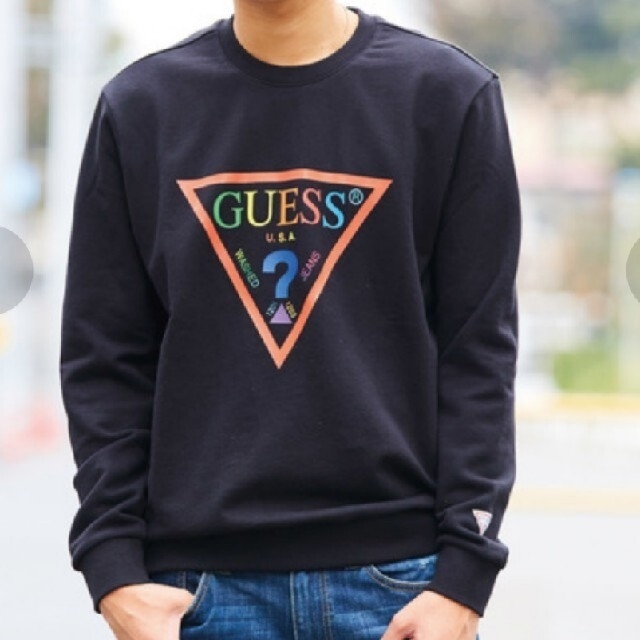 GUESS(ゲス)のGUEES ゲス トレーナー レディースのトップス(トレーナー/スウェット)の商品写真