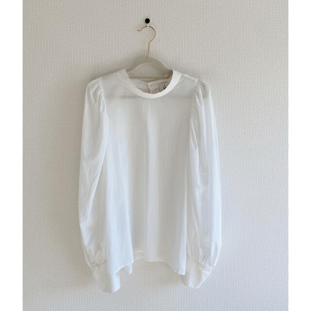 BEAUTY&YOUTH UNITED ARROWS(ビューティアンドユースユナイテッドアローズ)の＜6(ROKU)＞GATHER SLEEVE BLOUSE ﾌﾞﾗｳｽ ◆ レディースのトップス(シャツ/ブラウス(長袖/七分))の商品写真