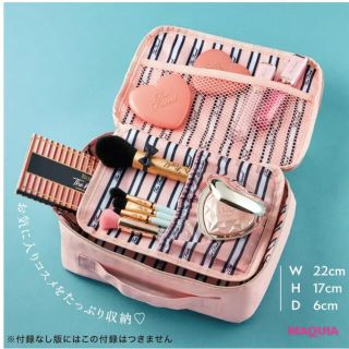 トゥフェイス(Too Faced)のTofaced マキア付録ポーチ(メイクボックス)