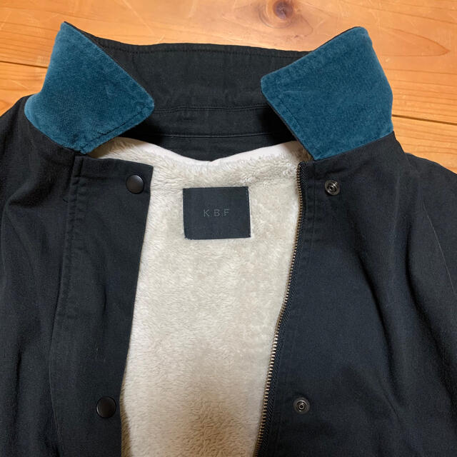 KBF(ケービーエフ)のKBF ボーイッシュ ビッグコート　ブラック レディースのジャケット/アウター(ロングコート)の商品写真
