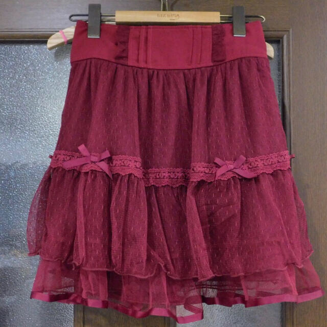 LIZ LISA - 【年内まで!】リズリサ リボンドットチュールスカート