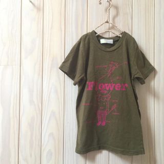 ネネット(Ne-net)のNe-net カーキ色プリントT 100(Tシャツ/カットソー)