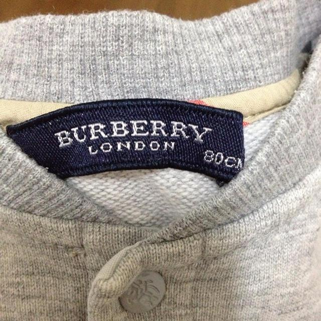 BURBERRY(バーバリー)の＊バーバリー・カバーオール80センチ＊ キッズ/ベビー/マタニティのベビー服(~85cm)(カバーオール)の商品写真