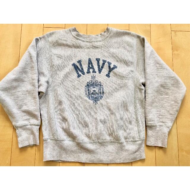 Champion(チャンピオン)の80’s NAVY Champion リバースウィーブ トリコタグ前期 USED メンズのトップス(スウェット)の商品写真