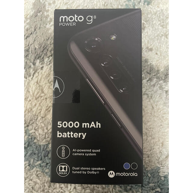 スマートフォン本体Motorola モトローラ simフリースマホ moto g8 power