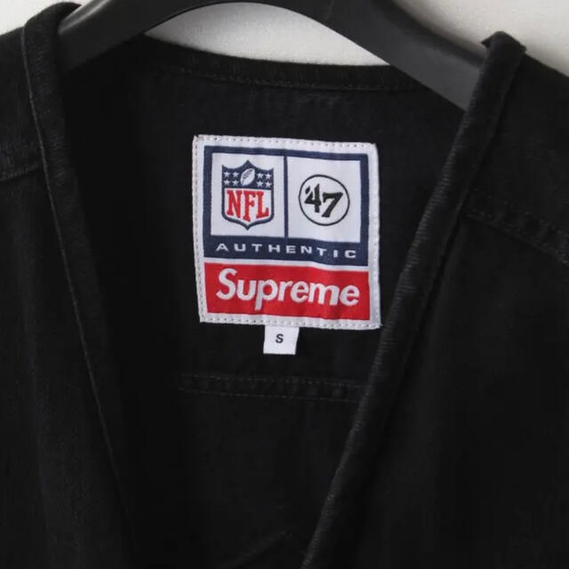 Mサイズ　Supreme Raiders 47 Brand Denim Vest
