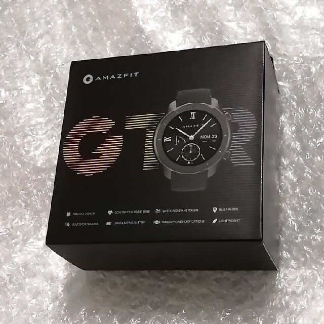 腕時計(デジタル)amazfit GTR 42mm Starry Black 新品未開封