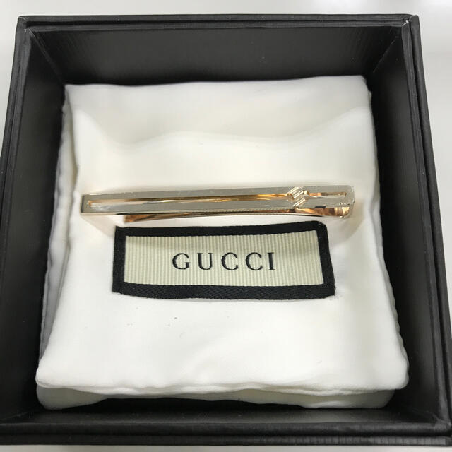 Gucci(グッチ)の未使用　GUCCI タイピン　インターロッキング メンズのファッション小物(ネクタイピン)の商品写真