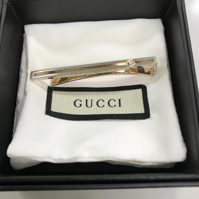 Gucci(グッチ)の未使用　GUCCI タイピン　インターロッキング メンズのファッション小物(ネクタイピン)の商品写真