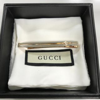 グッチ(Gucci)の未使用　GUCCI タイピン　インターロッキング(ネクタイピン)