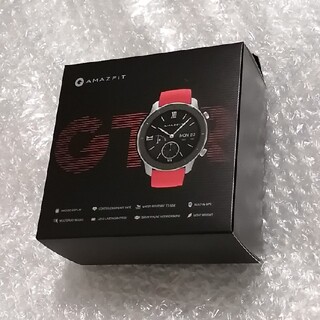 amazfit GTR 42mm Coral Red 新品未開封(腕時計(デジタル))