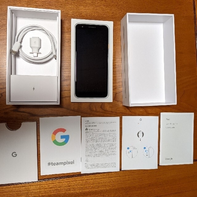 スマホ/家電/カメラGoogle Pixel 3a Clearly White