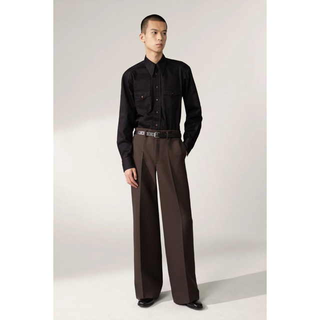 【極美品】70s vintage flare brown pants