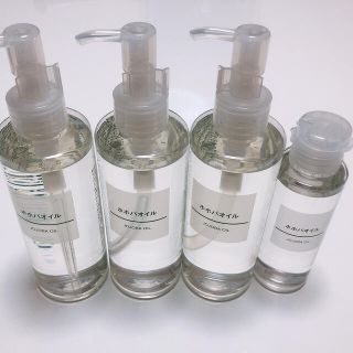 ムジルシリョウヒン(MUJI (無印良品))の(お買い得)無印ホホバオイル　200ml3本+100ml(ボディオイル)