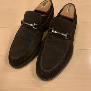 サルヴァトーレフェラガモ(Salvatore Ferragamo)のローファー　スエード　フェラガモ　ferragamo  ブラウン(ドレス/ビジネス)