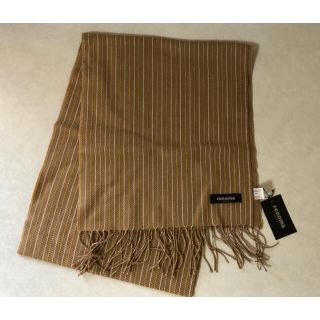 レノマ(RENOMA)の新品【レノマ】renoma マフラー（ベージュ系）羊毛100%(マフラー)