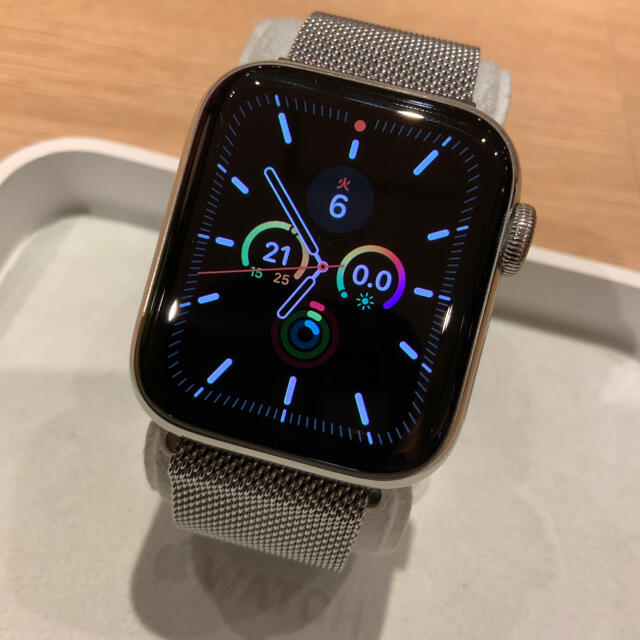 Apple Watch series5 シルバーステンレス 40mm