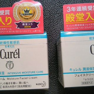 カオウ(花王)の花王キュレル潤浸保湿フェイスクリーム（40ｇ）2個セット(フェイスクリーム)