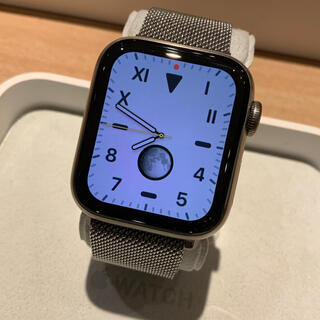 アップルウォッチ(Apple Watch)のApple Watch Edition Series5 40mm チタン(腕時計(デジタル))
