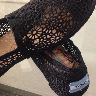 トムズ(TOMS)のTOMS トムズ クラッシェ ブラック(スリッポン/モカシン)