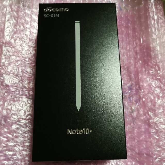 新品未開封 docomo GALAXY NOTE10＋ ｵｰﾗﾎﾜｲﾄ