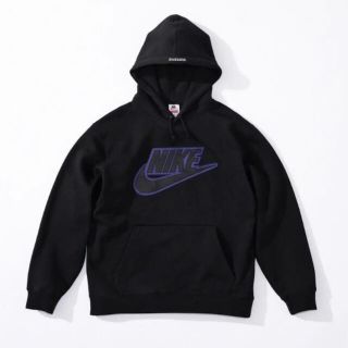 シュプリーム(Supreme)のNike Leather Appliqué Hooded Sweatshirt(パーカー)